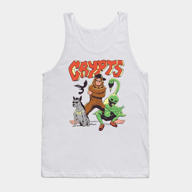 West Side Crypts Tank Top by Vincent Trinidad Art